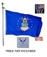 US AIR FORCE Official 3x5 Foot Super-Poly Indoor/Outdoor FLAG Banner*USA... - £13.31 GBP