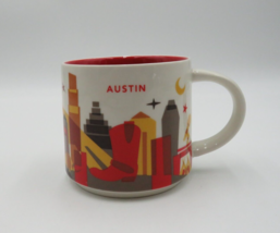 Starbucks Mug You Are Here Collection Austin 14 Fl Oz Coffee Tea Cup 2015 - £7.61 GBP