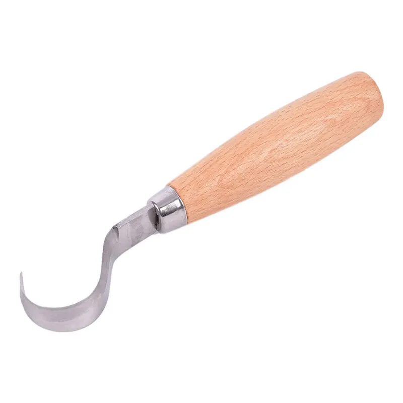 DIY Hook  Carving Tools Ergonomic wor Spoon Durable Crooked Beginners Sculptural - £131.18 GBP