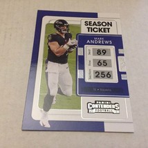 2021 Panini Contenders Baltimore Ravens Mark Andrews Trading Card #9 - $1.99