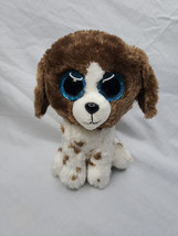 Ty Beanie Boos MUDDLES the Dog 6” Beanbag Plush Stuffed Animal Glitter Eyes - $7.92