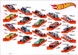 2018 Hot Wheels 50TH Anniversary Forever Stamps By Usps - Sheet Of 20 & Fdc - $16.70