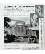 1938 Arlington Hotel Advertisement Hot Springs National Park Arkansas E90D3 - $367.32 MXN