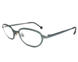 Vintage la Eyeworks Eyeglasses Frames PUNCH 576 Shiny Ice Light Blue 47-... - $65.36