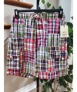 Cremieux Men Multicolor Polyester Pull On Drawstring Beachwear Shorts Si... - €38,41 EUR