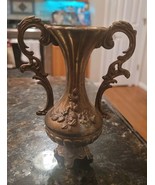 Vintage Ornate Art Nouveau Rococo Style Italian Small Antique Brass Pati... - $379.18 MXN