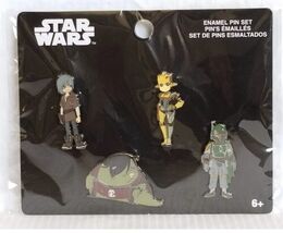 Funko Pop! Star Wars 4PK Enamel Pin Set New - $13.41