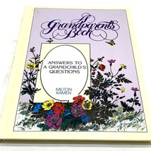 A Grandparents Book by Milton Kamen Answers to Grandchildren&#39;s Questions - £7.06 GBP