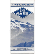 Vintage 1930s THE GRAY LINE Pacific Northwest &amp; Canadian Rockies Travel ... - $170.87 MXN