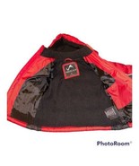 Vertical 9 Coat Puffy Jacket 2T Boys Red Black Gray Hood - £12.44 GBP