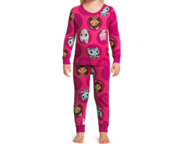 Gabbys Dollhouse License Toddler Girl Tight Fit Cotton SleepSet Multicol... - £17.02 GBP