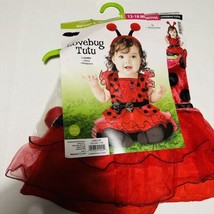 Infant Baby Girl Ladybug Costume 6 12 Months Halloween Love Bug Tutu - £15.89 GBP