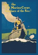Join the U.S. Marine Corps - Soldiers of the Sea! - £15.61 GBP