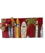 Hawaiian Surf Collection Cummerbund and Bow Tie Set, Red Tropical Backgr... - $2,250.05 MXN