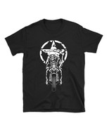 Skull Motorcycle Rider Unisex T-Shirt New - $18.99