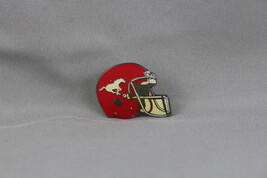 Calgary Stampeders Pin (VTG) - Helemt Design - Inlaid Pin - $19.00