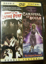 Double Feature Dvd - Night Of The Living Dead &amp; Carnival Of Souls - New/Sealed! - £5.62 GBP