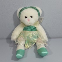Animal Alley Fairy Ballerina Teddy Bear 17 in Plush Toys R Us 2000 Green - £20.63 GBP