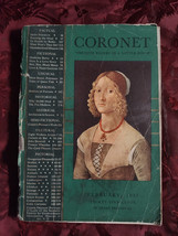 Coronet February 1937 Heinrich Kley John Stenvall Vardis Fisher Dance Cards - £11.50 GBP