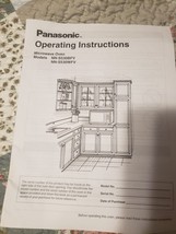 Panasonic Microwave Oven *Operating Instructions Only * Models In Descri... - $7.91