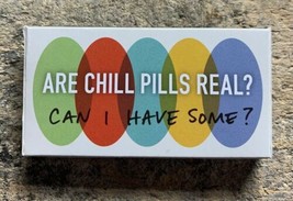 BlueQ Gum 8 Pieces One Pack Are Chill Pills Real? Can I have One? SHIPPING - £6.80 GBP