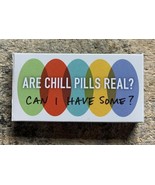 BlueQ Gum 8 Pieces One Pack Are Chill Pills Real? Can I have One? SHIPPING - £6.81 GBP