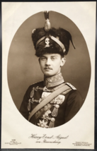 VTG RPPC Ernest Augustus Duke of Brunswick Portrait Real Photo Postcard Germany - £11.15 GBP