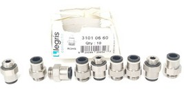 LOT OF 9 NIB LEGRIS 3101-06-60 MALE CONNECTORS 31010660 - £43.20 GBP