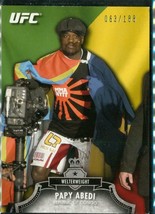 2012 Topps UFC Trading Card LE 63/188 Congo Flag Papy Abedi Bloodlines MMA #80 - £7.89 GBP