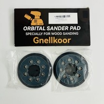 Gnellkoor Sander Pads for Makita 2-Pack 5&quot; 8 Hole Hook and Loop Replacement - £4.58 GBP