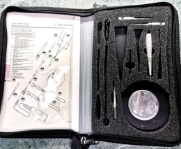 Agilent 1165A Miniature Passive Probe Carry Case &amp; Accessories + Users G... - $369.57 MXN