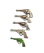 VTG Cast Metal Miniature COWBOY GUN Pistol Cracker Jack Charm Toy Prize ... - $597.85 MXN