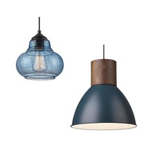 Mini Kitchen Island Pendant Lights With Hand Blown Seeded Bubble Glass 6 Inch &amp;  - $159.99