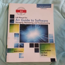 Lab Manual for Andrews&#39; A+ Guide to Software, 9th by Andrews, Jean - £6.22 GBP