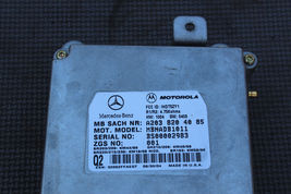 2000-06 w215 MERCEDES CL500 CHASSIS COMMUNICATION CONTROL MODULE COMPUTER V457 image 2