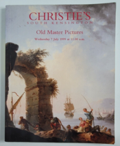 Christie&#39;s South Kensington Old Master Pictures July 7 1999 Fine Art Paintings - £7.98 GBP
