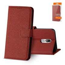 Reiko Lg Stylo 5 3-in-1 Wallet Case In Red - $9.95