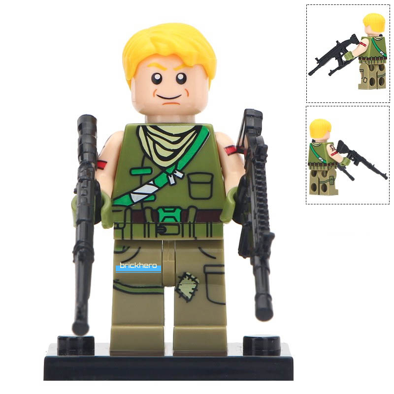 Jonesy (Default Skin) Fortnite Battle Royale Lego Minifigure Brick Toys Gift
