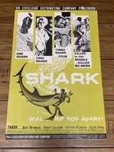 Original SHARK PRESSBOOK Movie Poster Burt Reynolds Excelsior + Pamphlet... - $54.45