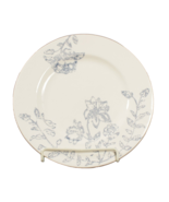 Mud Pie Floral Salad Plate Style B New With Tags 8 Inches Diameter - $228.27 MXN