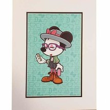 Theme Park Disney Artist Print Jarrod Maruyama Hipster Minnie - £103.43 GBP
