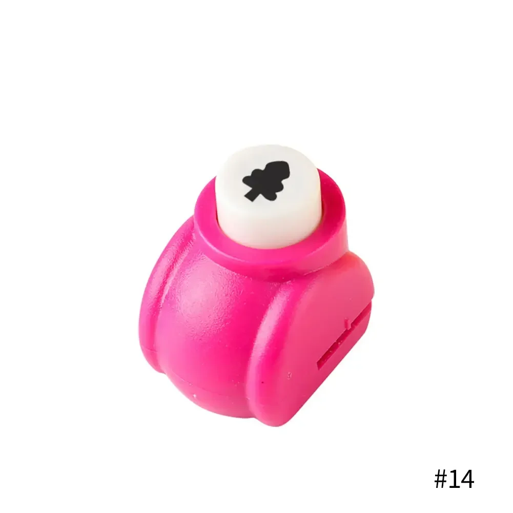 24 Puncher Shape Mini Scrapbook Punches Handmade Cutter Card Craft Hole -14 - $3.22
