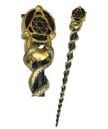 Ebros Occult Caduceus Serpent Elemental Alchemy Magic Wand Cosplay Prop ... - $27.15 CAD
