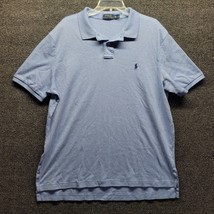 Polo Ralph Lauren Men&#39;s Sz 2XL Sky Blue Polo Golf Shirt - £15.43 GBP