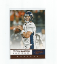 Peyton Manning (Denver Broncos) 2012 Panini Absolute Card #42 - £3.90 GBP
