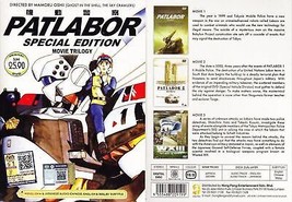 Anime Dvd~English Dubbed~Patlabor Special Edition Movie Trilogy~All Region+Gift - £15.04 GBP