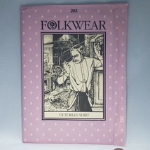 Folkwear #202 Victorian Shirt Sewing Pattern 1982 Sizes W 6-16 M Small-XL - £13.58 GBP