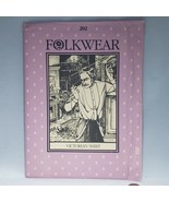 Folkwear #202 Victorian Shirt Sewing Pattern 1982 Sizes W 6-16 M Small-XL - £13.44 GBP