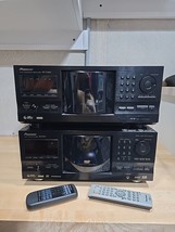 Lot Pioneer DV-F727 DVD &amp; PD-F100301 CD 301 Disc Changer Player Remotes ... - $366.13