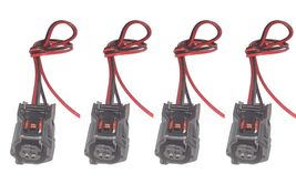 4x ABS Speed Sensor Connector Front- Rear L/R For Corolla 2009-2010 - £13.37 GBP